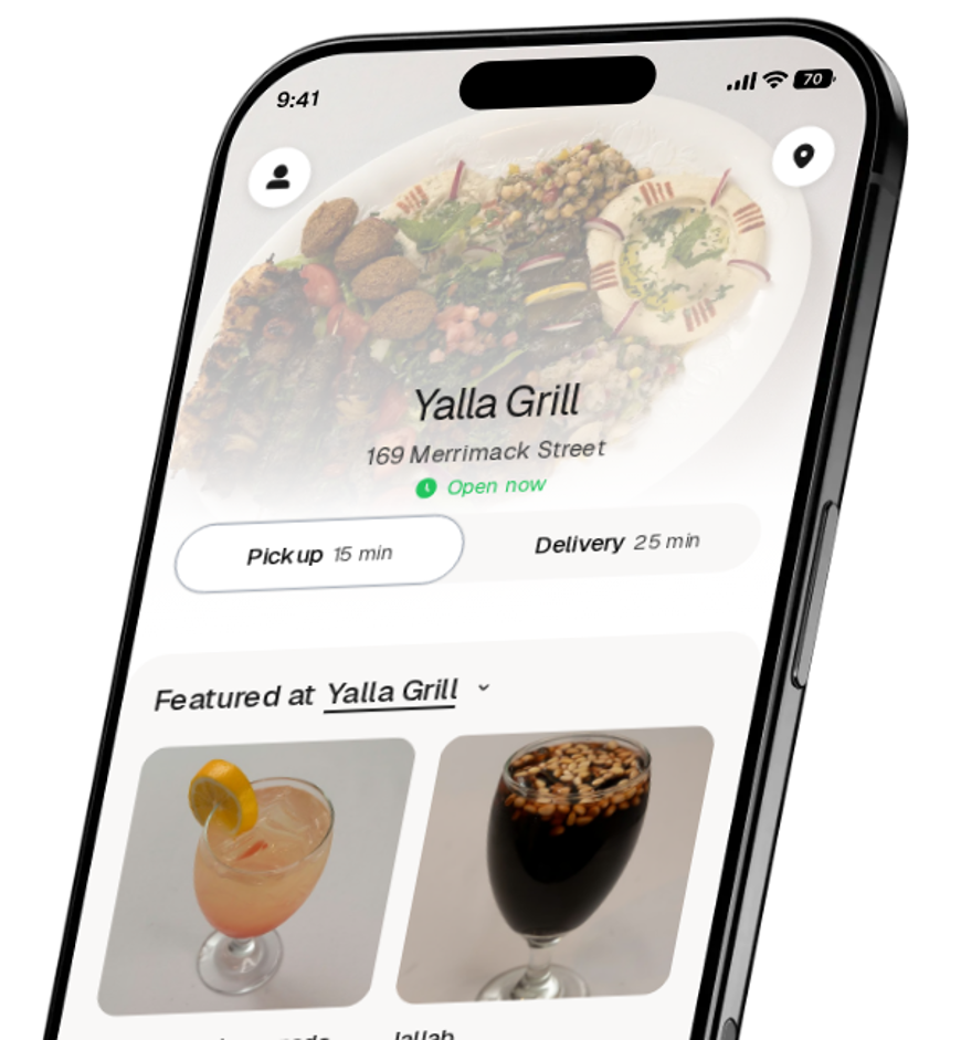 Yalla Grill app preview